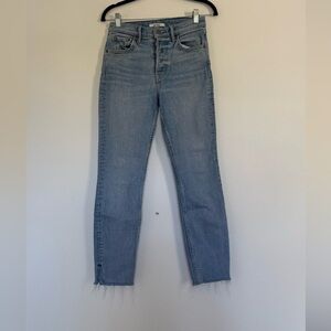 GRLFRND Karlin’s Light Blue High Rise Women's Jeans